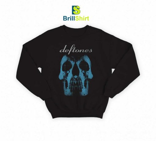 Deftones Blue Skull Sweatshirt