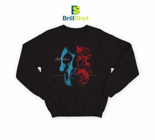 Deftones Rose Skull Tracklist Sweatshirt