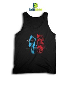 Deftones Rose Skull Tracklist Tank Top