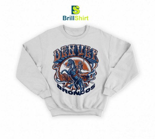 Grateful Dead Homage Denver Broncos Sweatshirt