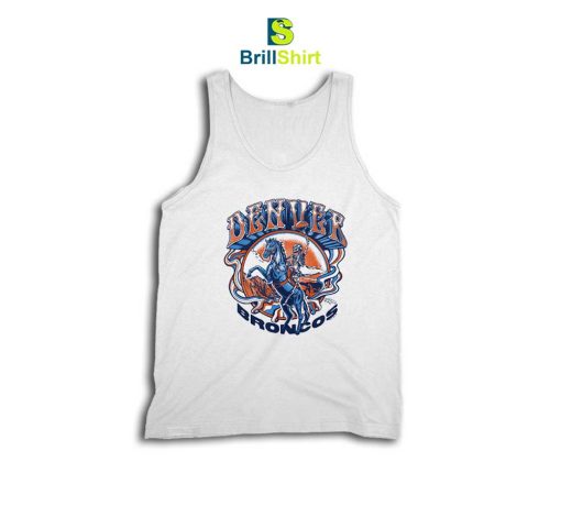 Grateful Dead Homage Denver Broncos Tank Top