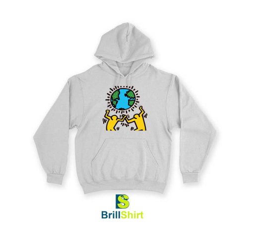 Keith Haring Earth Man Hoodie