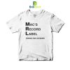 Mac DeMarco Mac's Record T-Shirt