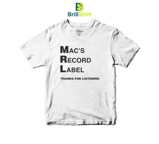 Mac DeMarco Mac's Record T-Shirt