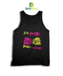 Sex Pistols Pretty Vacant Don't Care Tank Top