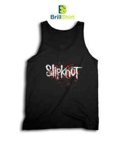 Slipknot Logo Splatter Tank Top