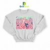 James Jean Pink Wavy Girl Sweatshirt