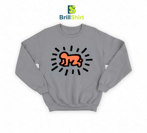 Keith Haring Orange Baby Sweatshirt