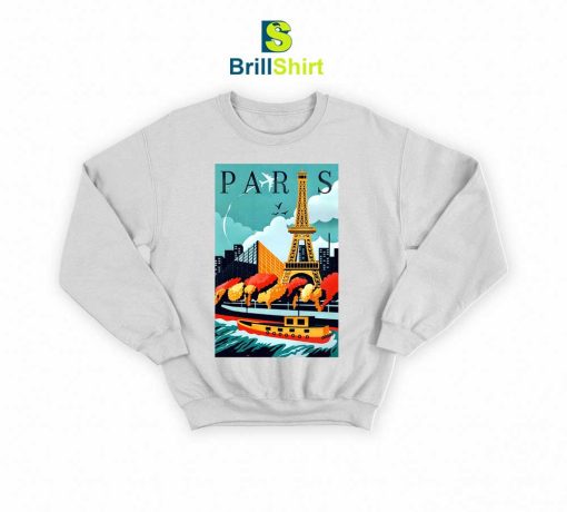 Travel Eiffel Paris Sweatshirt