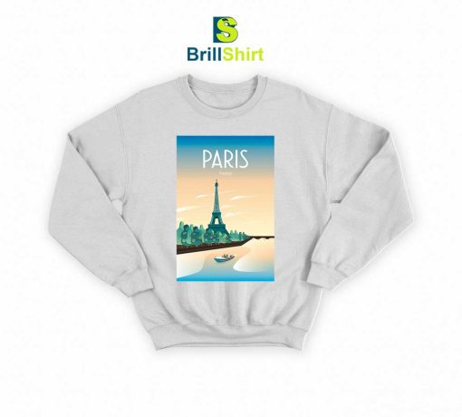 Travel Eiffel Tower France Sweatshirt