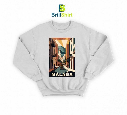 Travel Malaga Spain Sweatshirt