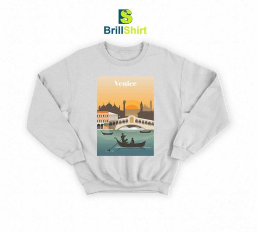 Travel Venice Italy Sweatshirt