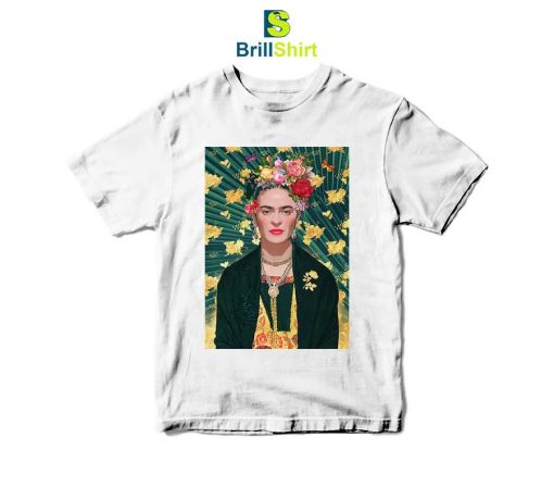 Frida Kahlo Yellow Leaf T-Shirt