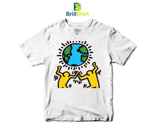 Keith Haring Earth Man T-Shirt