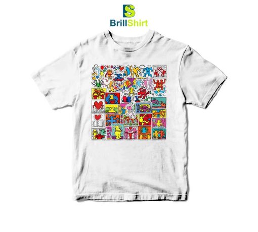 Keith Haring Various People T-Shirt