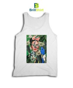 Frida Kahlo Blue Bird Tank Top