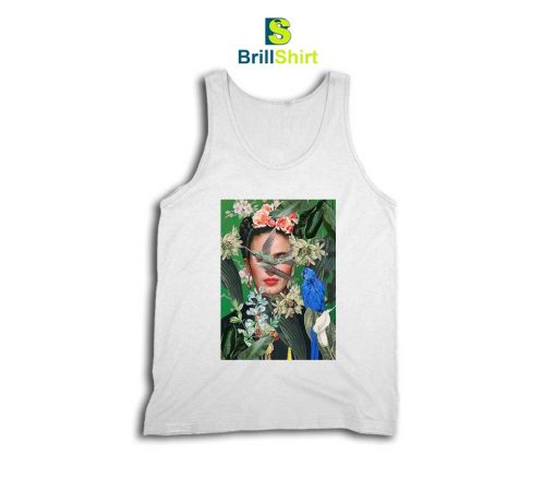 Frida Kahlo Blue Bird Tank Top