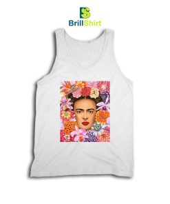 Frida Kahlo Circle Of Flowers Tank Top