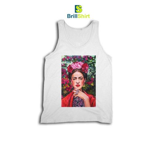 Frida Kahlo Pinky Girl Tank Top