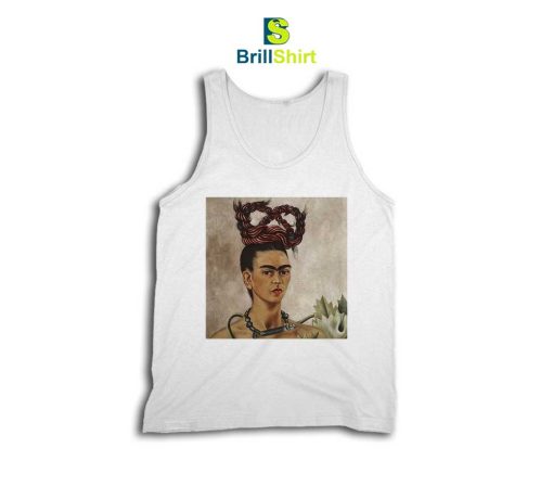 Frida Kahlo Potrait With Braid Tank Top