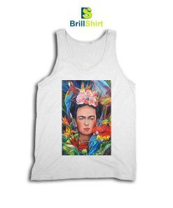 Frida Kahlo With Parrots Tank Top