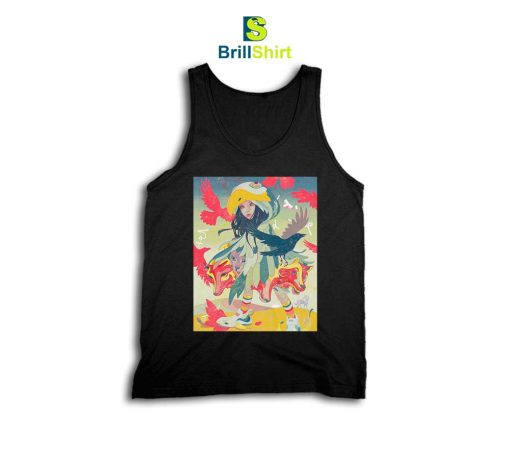 James Jean Adventurous Girl Tank Top