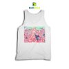 James Jean Pink Wavy Girl Tank Top