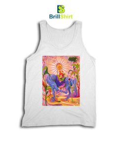 James Jean Sun Girl Riding Camel Tank Top