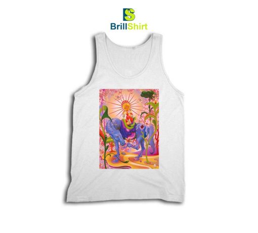 James Jean Sun Girl Riding Camel Tank Top