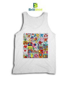 Keith Haring Various People Tank Top