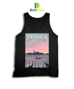 Travel Dusk Venice Italy Tank Top