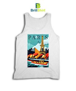 Travel Eiffel Paris Tank Top