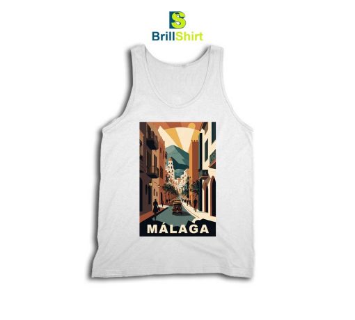 Travel Malaga Spain Tank Top