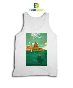 Travel Venice Italy City Of Water Tank Top