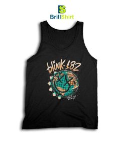 Blink-182 World Tour American Tank Top