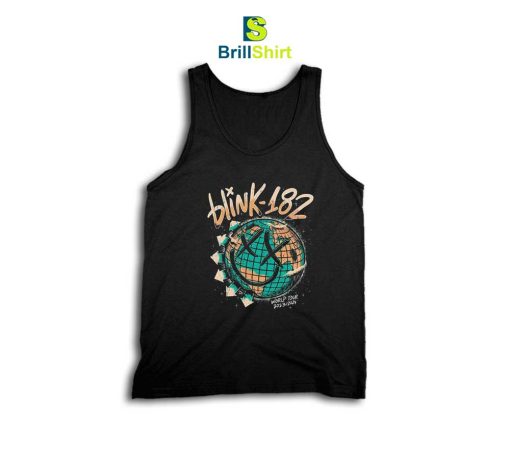 Blink-182 World Tour American Tank Top