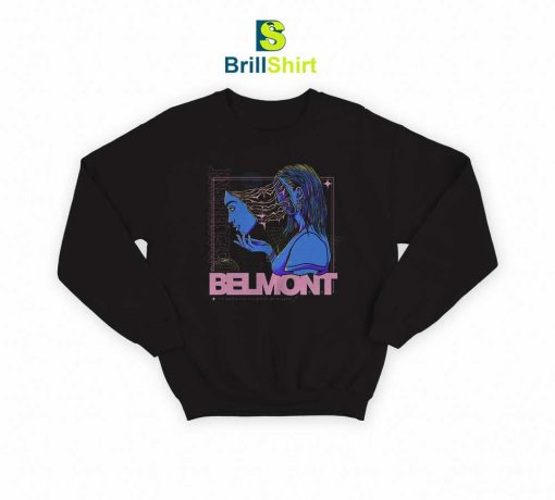 Belmont Mask Black Sweatshirt