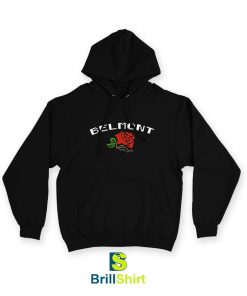 Belmont Rose Black Hoodie