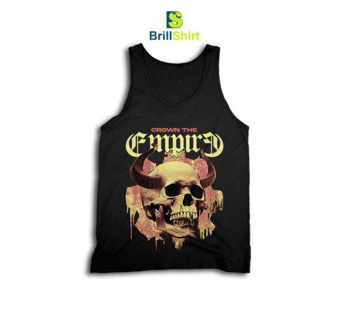 Crownthe Empire Skull Horns Tank Top