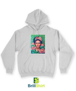 Frida Kahlo Floral Potrait Hoodie