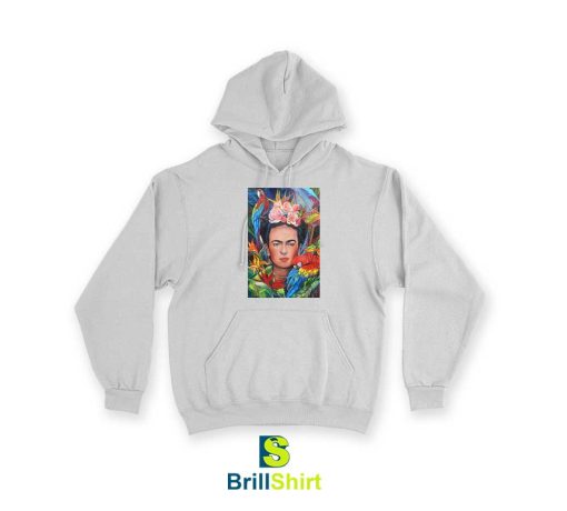 Frida Kahlo With Parrots Hoodie