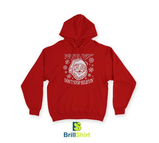 Journey Don't Stop Believin' Santa Hoodie