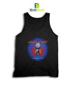 Journey Freedom Tour Crystal Scarab Tank Top