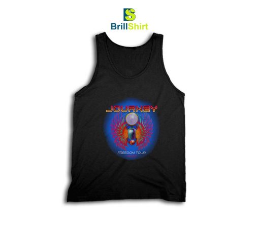 Journey Freedom Tour Crystal Scarab Tank Top