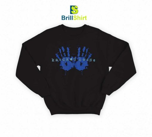 Knocked Loose Hands Blue Print Sweatshirt