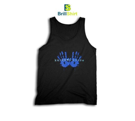 Knocked Loose Hands Blue Print Tank Top