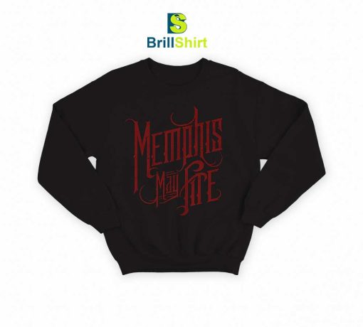 Memphis May Fire Red Logo Sweatshirt