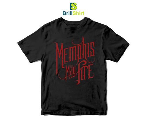 Memphis May Fire Red Logo T-Shirt