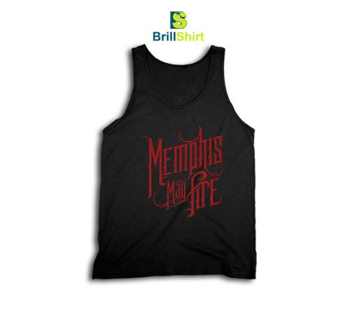 Memphis May Fire Red Logo Tank Top