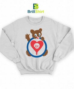 Alkaline Trio Bear Heartskull Tee Sweatshirt